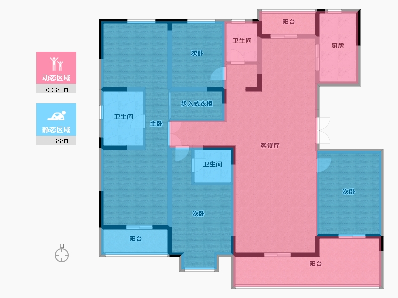 山西省-运城市-舜都首府-194.53-户型库-动静分区