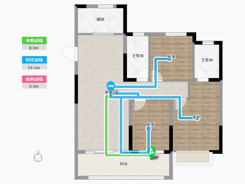 河南省-漯河市-昌建璟上-96.43-户型库-动静线