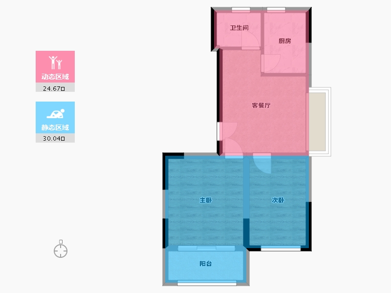 山东省-日照市-山海社区-50.00-户型库-动静分区