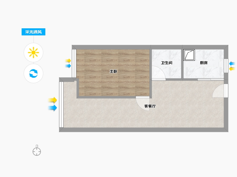 湖北省-武汉市-南湖山庄逸景南湾-38.00-户型库-采光通风