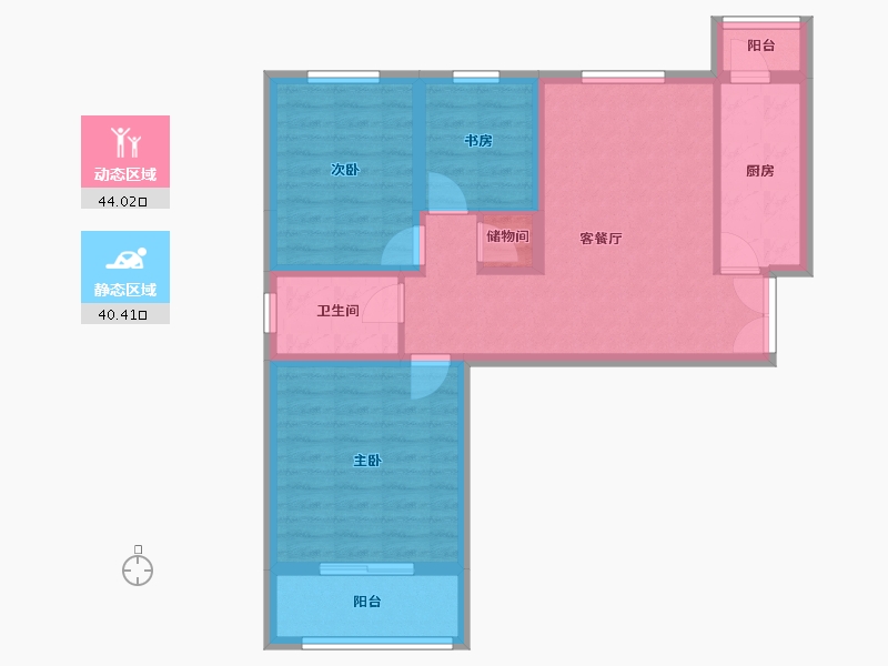 山西省-吕梁市-鑫飞佳苑商住区-74.76-户型库-动静分区