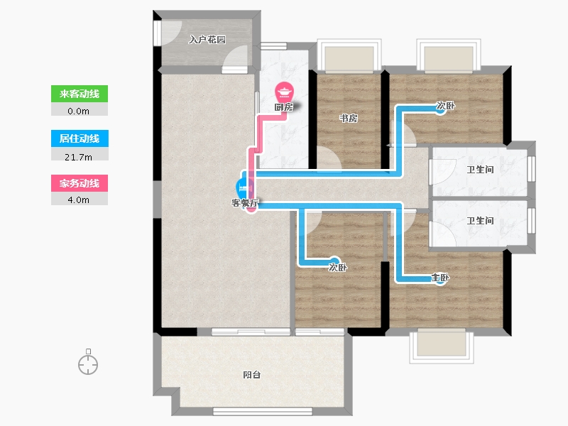 福建省-南平市-天玺华府-99.07-户型库-动静线