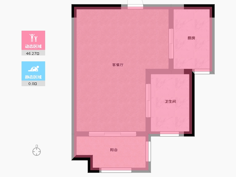 河南省-焦作市-万基·华府-41.52-户型库-动静分区