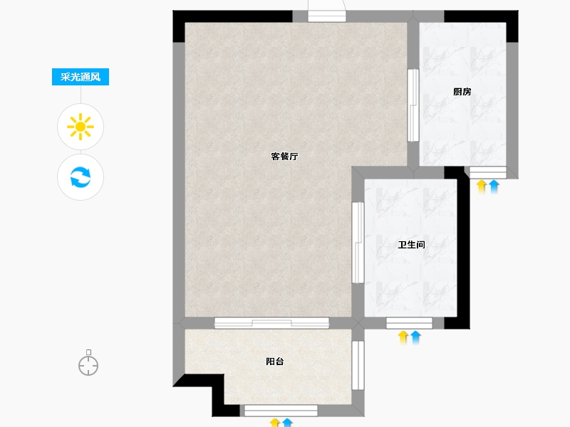 河南省-焦作市-万基·华府-41.52-户型库-采光通风