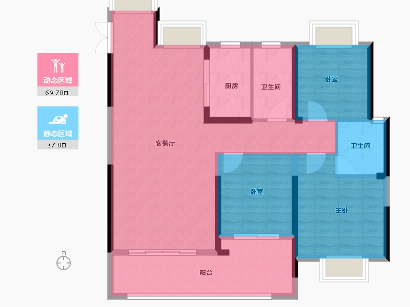 江西省-上饶市-世纪三千院-97.01-户型库-动静分区