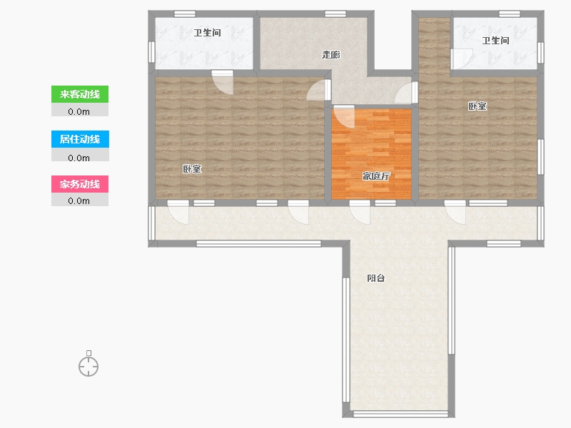 山西省-太原市-官山园著-3502.00-户型库-动静线