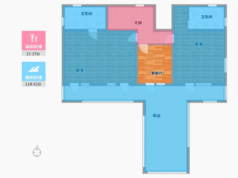 山西省-太原市-官山园著-3502.00-户型库-动静分区