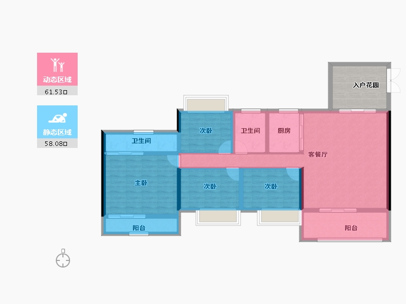 海南省-儋州市-儋州万国文旅城-116.67-户型库-动静分区