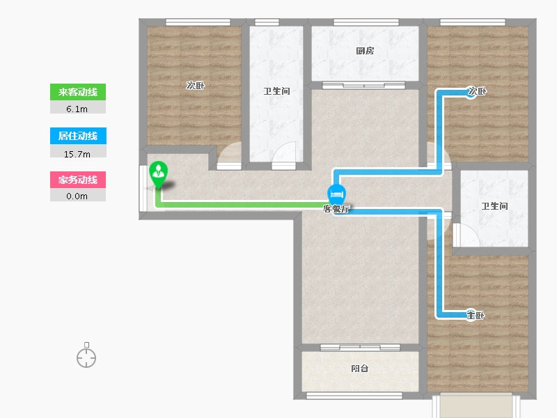 河北省-保定市-四季北岸-108.29-户型库-动静线