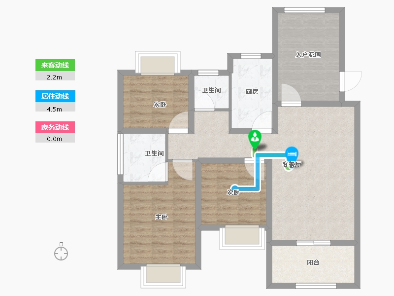 江西省-上饶市-华云·状元府-84.38-户型库-动静线