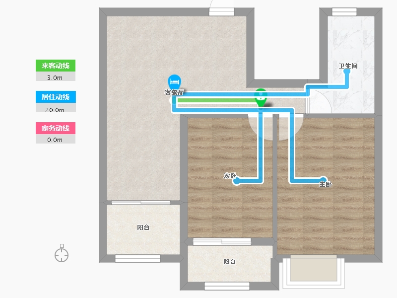 福建省-南平市-建瓯三江国际-59.14-户型库-动静线