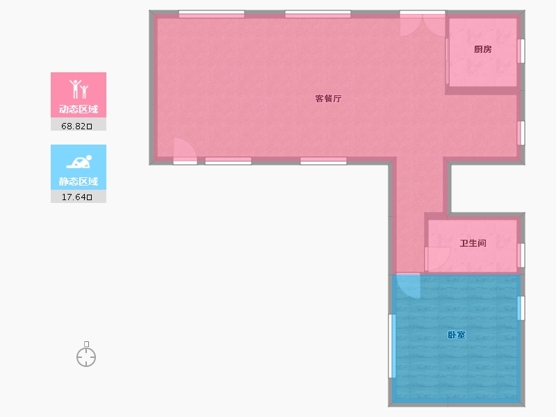 山西省-太原市-官山园著-2801.00-户型库-动静分区