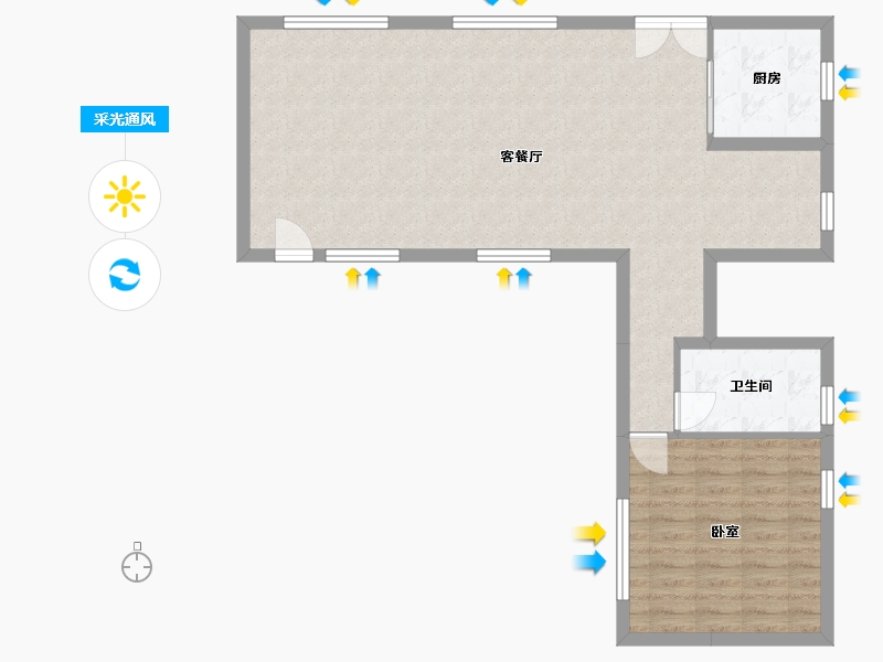 山西省-太原市-官山园著-2801.00-户型库-采光通风