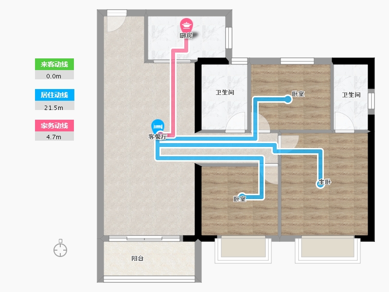 福建省-三明市-南城首府-77.60-户型库-动静线