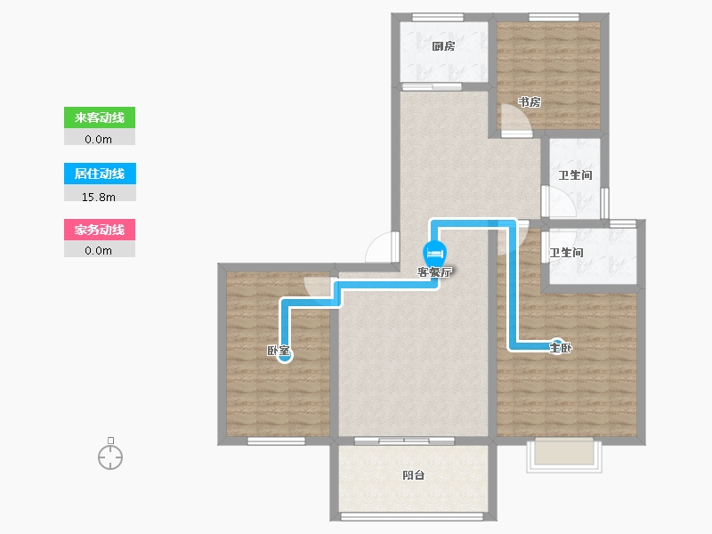 山西省-临汾市-石化小区二期-112.61-户型库-动静线