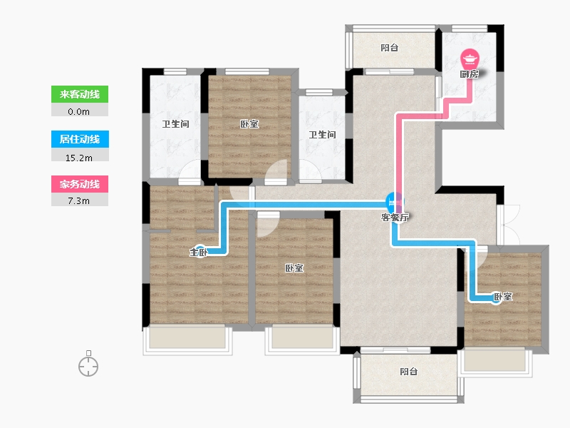 河南省-南阳市-邓州建业城-114.21-户型库-动静线