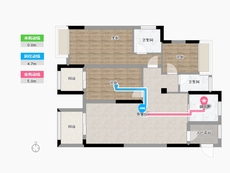 福建省-南平市-绿欧·香槟城-86.31-户型库-动静线