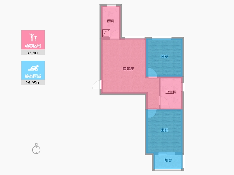 河北省-保定市-花园西区-53.20-户型库-动静分区