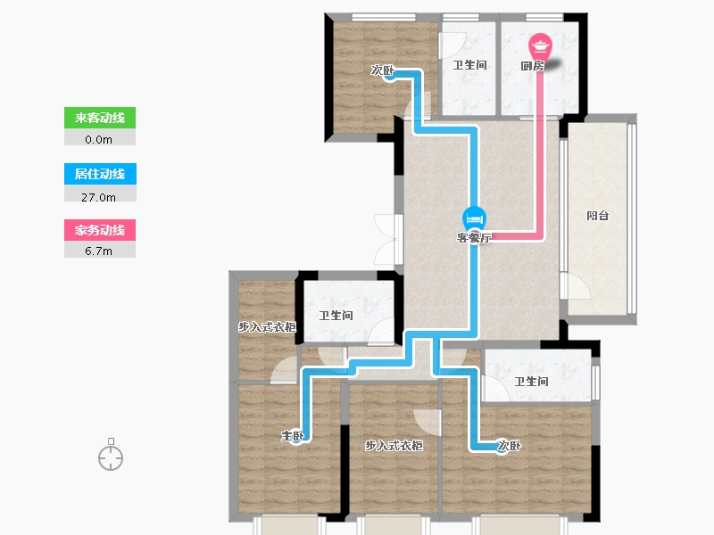 江苏省-南京市-大成汇文府-114.96-户型库-动静线