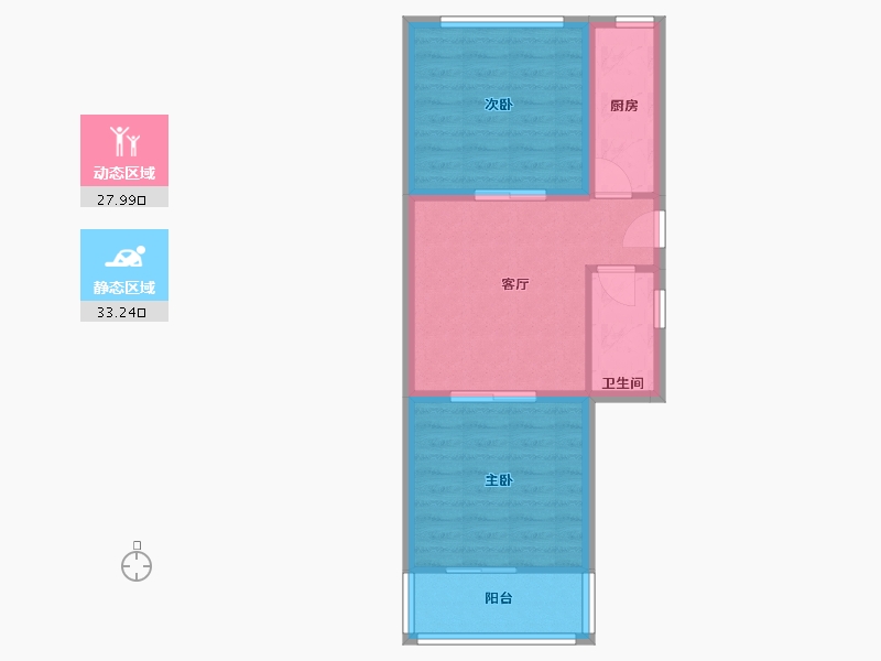 福建省-福州市-横巷新村-67.00-户型库-动静分区