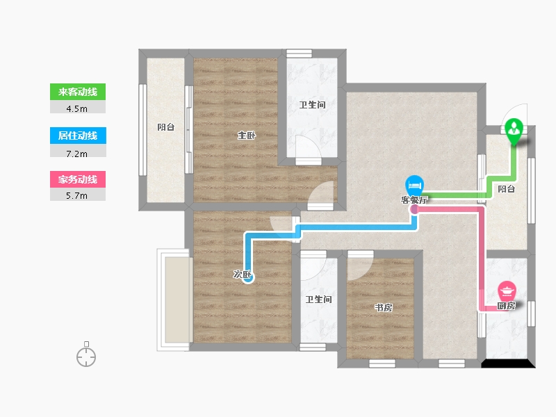 福建省-南平市-建瓯三江国际-81.15-户型库-动静线