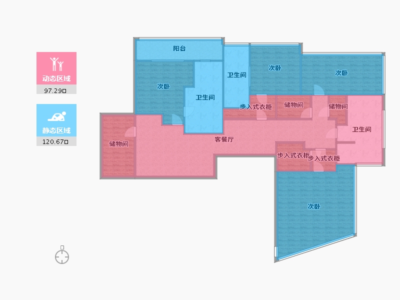 广东省-广州市-汇悦台-1580.00-户型库-动静分区