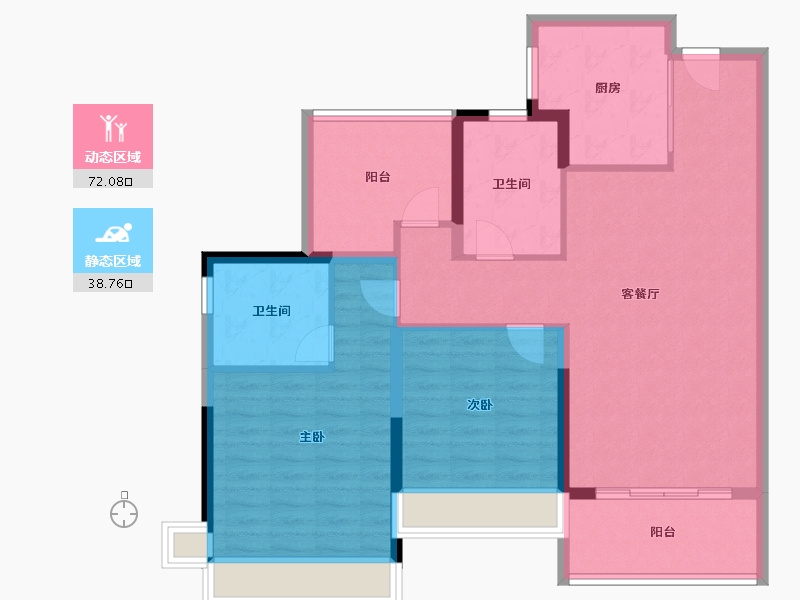 广东省-佛山市-信业汇景台-99.93-户型库-动静分区