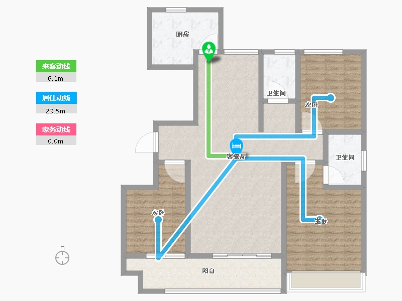 山东省-东营市-贵和府-120.00-户型库-动静线