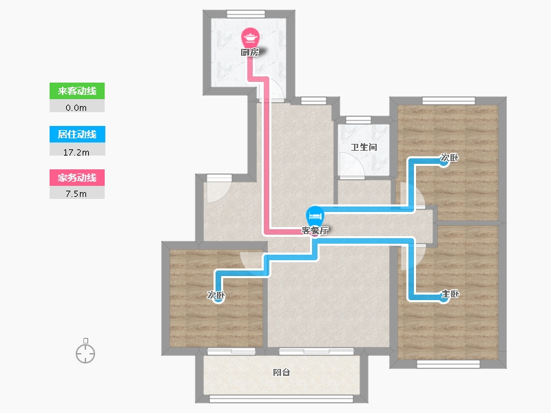 河北省-唐山市-均和宸玥府-78.79-户型库-动静线