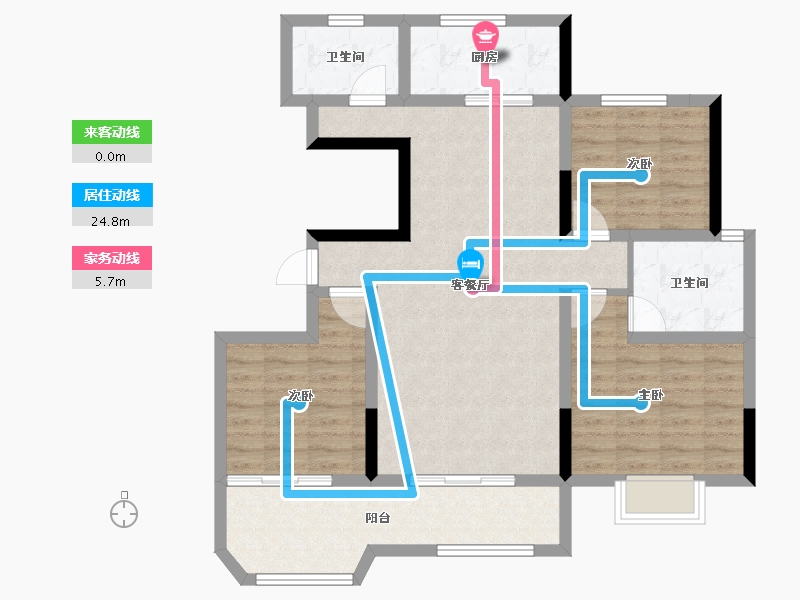 河南省-南阳市-盛世国际城-92.43-户型库-动静线