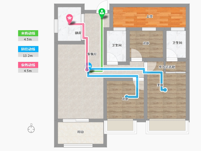 福建省-南平市-邵武宏林·世纪城-71.15-户型库-动静线