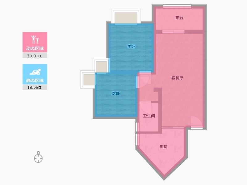 四川省-成都市-镏金岁月-50.00-户型库-动静分区