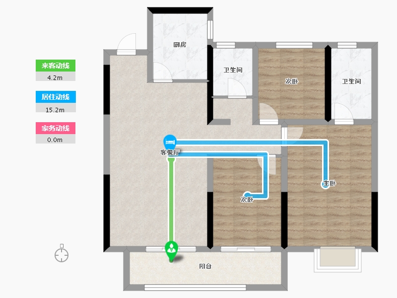 河南省-南阳市-盘联两相府-97.26-户型库-动静线