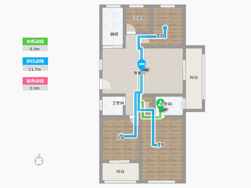 福建省-南平市-邵武宏林·世纪城-102.15-户型库-动静线