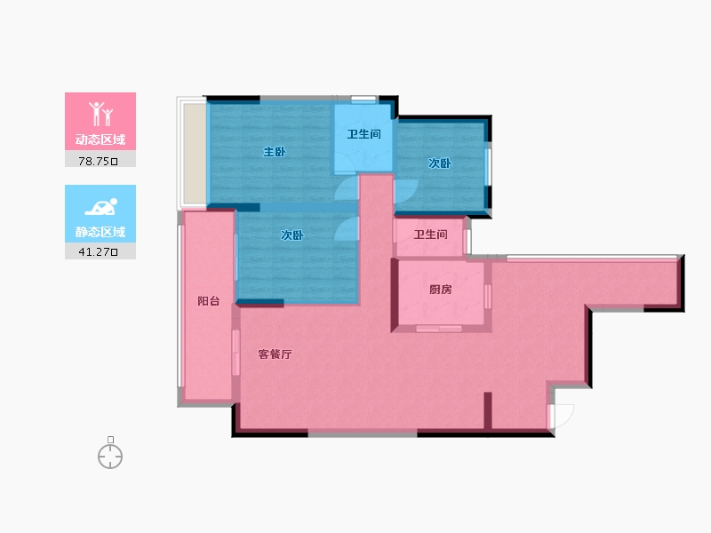 广东省-惠州市-石湾-180.00-户型库-动静分区