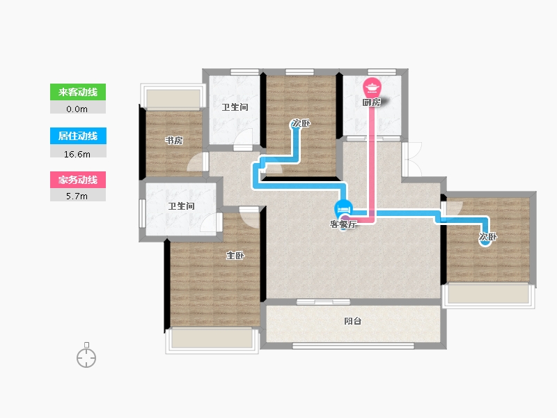 江苏省-南京市-江宸府-115.49-户型库-动静线