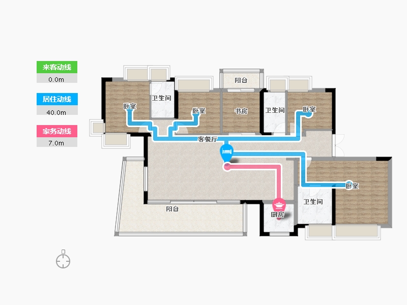 广东省-东莞市-深业松湖云城-152.00-户型库-动静线