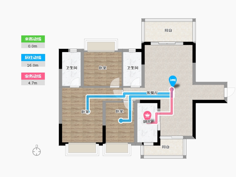 四川省-泸州市-敏捷江城源著-91.01-户型库-动静线