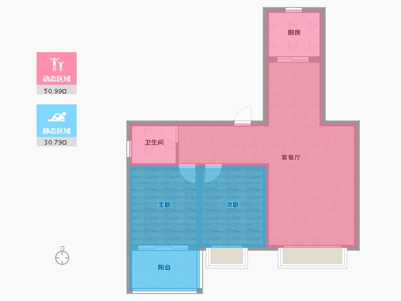 福建省-南平市-武夷山樟树园-73.01-户型库-动静分区