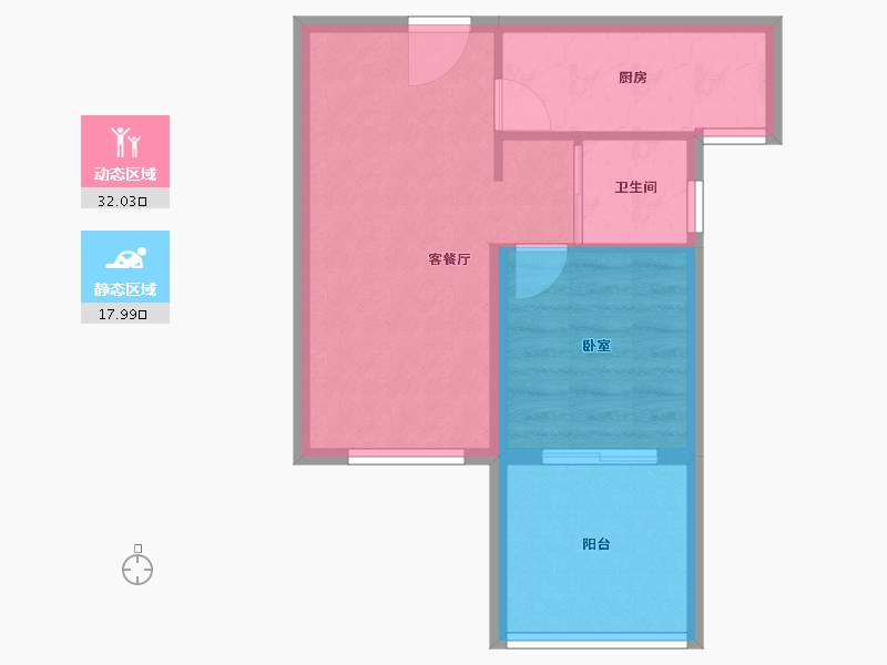 河南省-洛阳市-城筑伊河源-44.60-户型库-动静分区