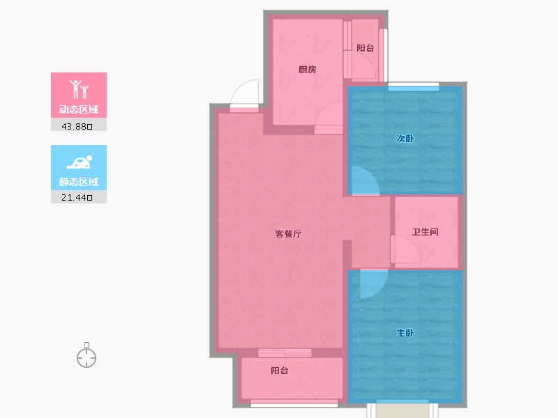 山西省-太原市-山投·青运城-57.69-户型库-动静分区