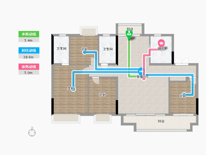 江西省-赣州市-双珑原著-140.00-户型库-动静线