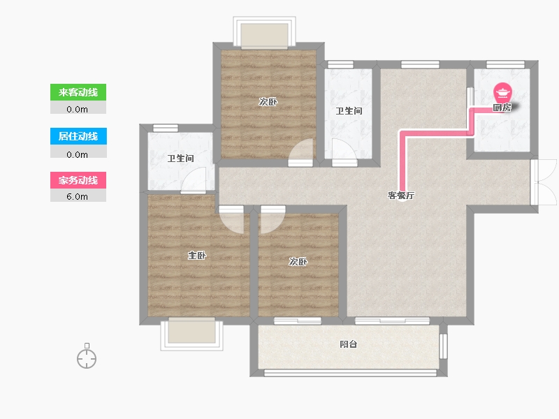 河南省-南阳市-国海•翰林学府-94.00-户型库-动静线