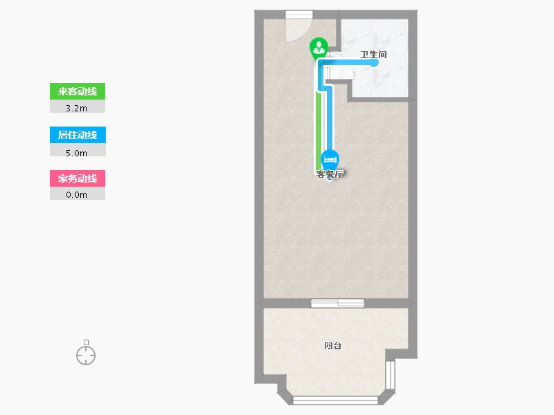 陕西省-宝鸡市-太白熙岸-41.64-户型库-动静线