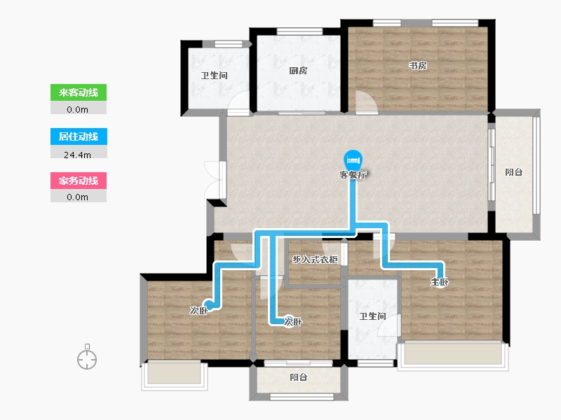 山东省-德州市-红烨一品-119.37-户型库-动静线