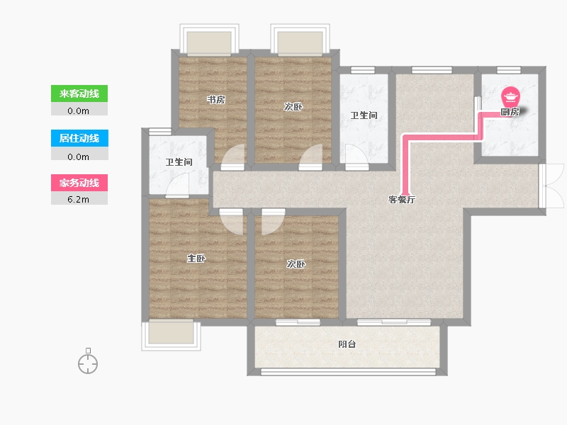 河南省-南阳市-国海•翰林学府-102.31-户型库-动静线