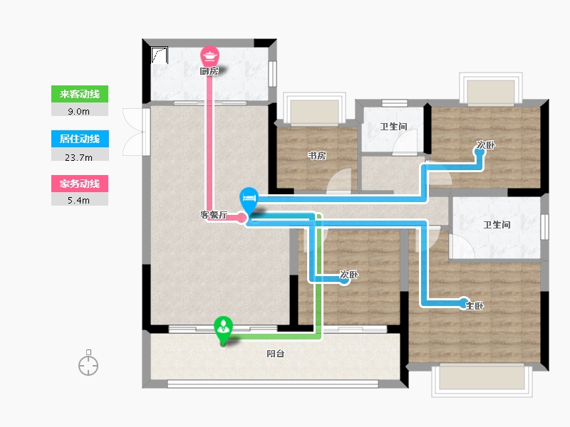 江苏省-盐城市-新城悦隽首府-102.00-户型库-动静线