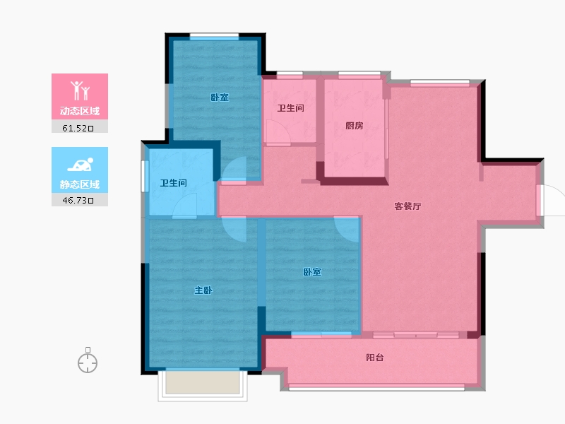 江苏省-徐州市-上东区-97.38-户型库-动静分区