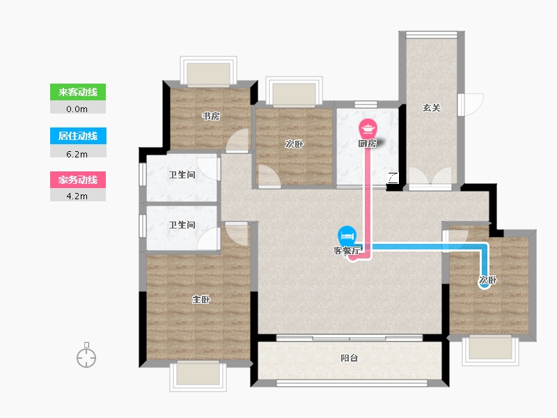 江苏省-盐城市-新城悦隽首府-106.01-户型库-动静线