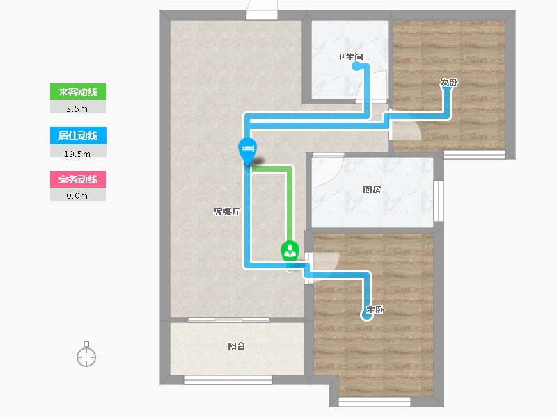 河北省-邢台市-华年里-63.62-户型库-动静线